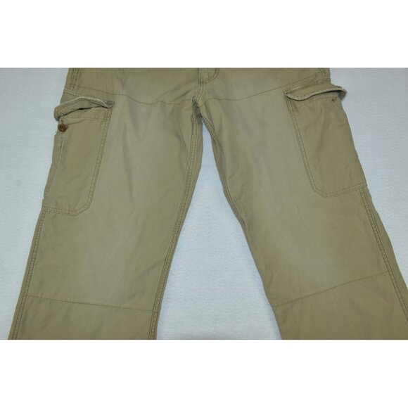 American Eagle Mens Pants Size 34x32 Combat Trouser Wide Leg Cargo Vintage-Flaws - Picture 8 of 16
